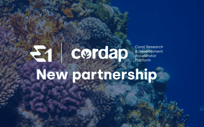 E1 and CORDAP are joining forces #ForCoral